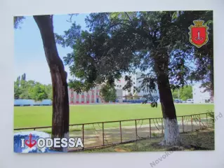 Открытка футбол Одесса Стадион Краян 2019 (S-00)