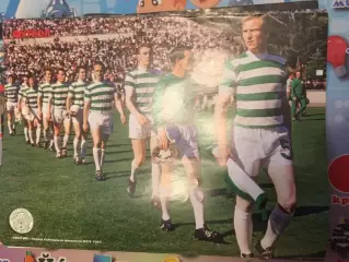 Постер Селтик 1967 финал КЕЧ