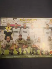 Постер Реал Мадрид сезон 1999-2000 гг.