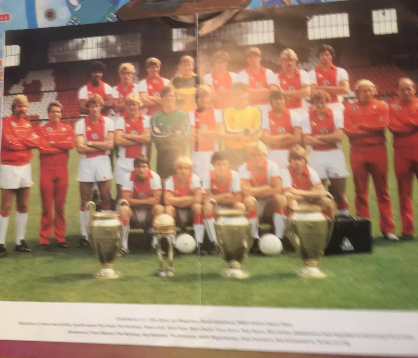Постер Аякс Амстердам 1981-82