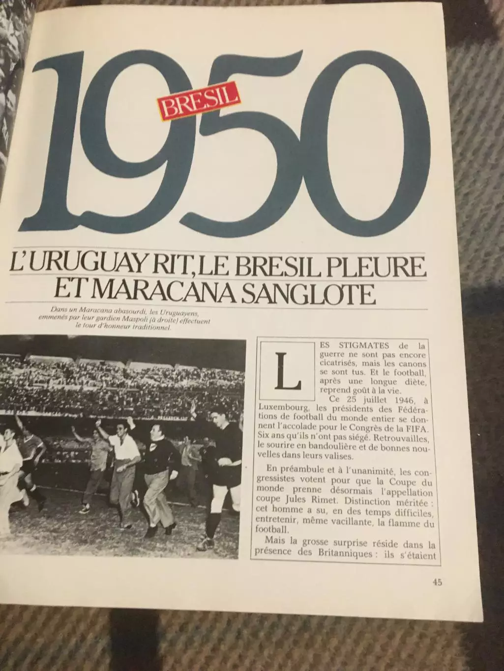 Журнал по истории чемпионатов мира Германия 1974 г. 2