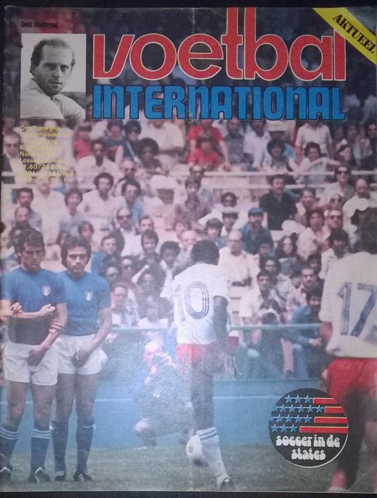 Журнал Voetbal International 1976 г. Голландия