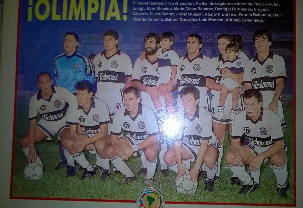 Журнал Конфедерации футбола Южной Америки, март 1991 г. 3