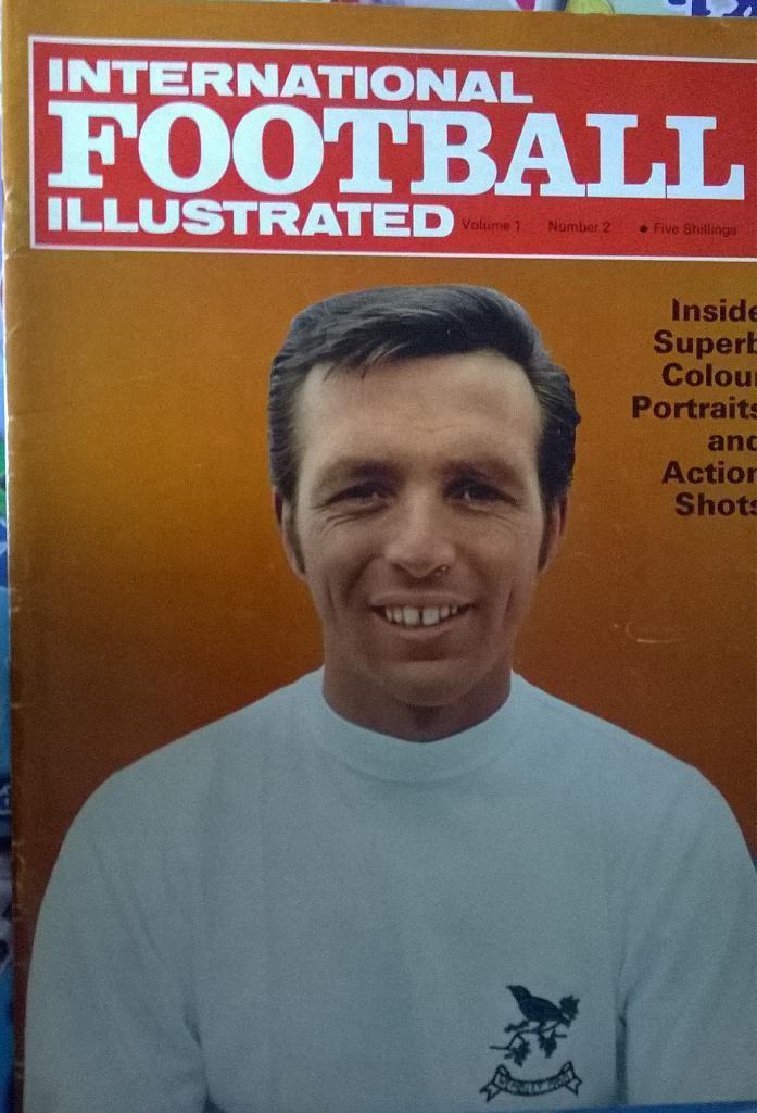 Журнал International Football illustrated Англия 1969 г.