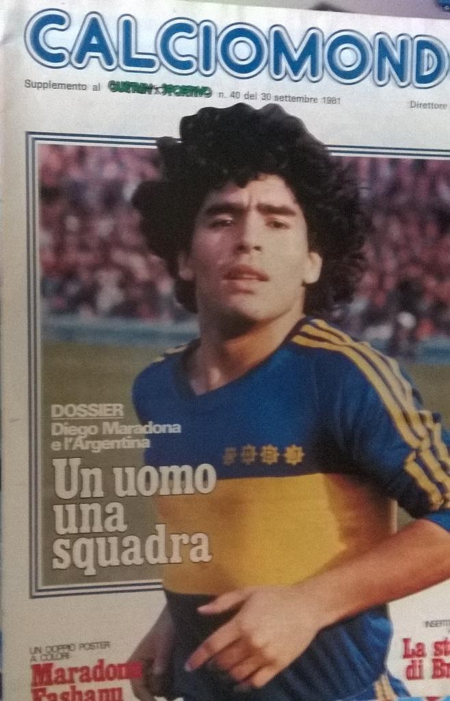 Calciomondo 1981 г. Приложение к журналу Гуерин Спортиво