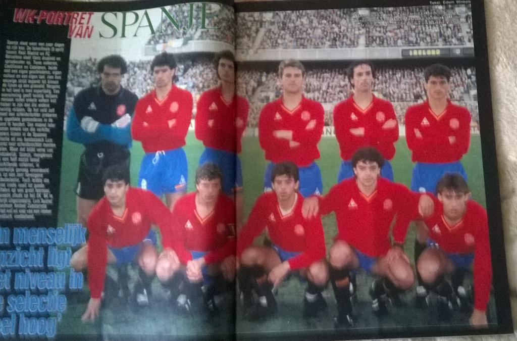 Журнал Voetbal International 1990 г. Голландия 1