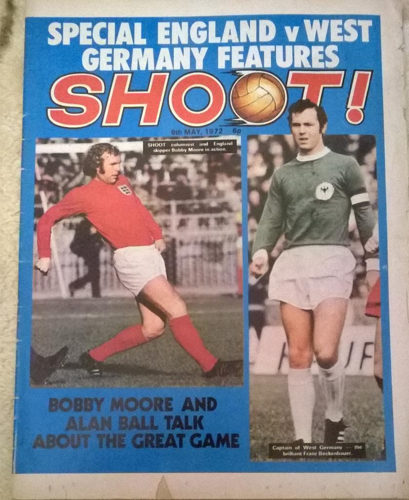 Журнал Shoot Англия 1972