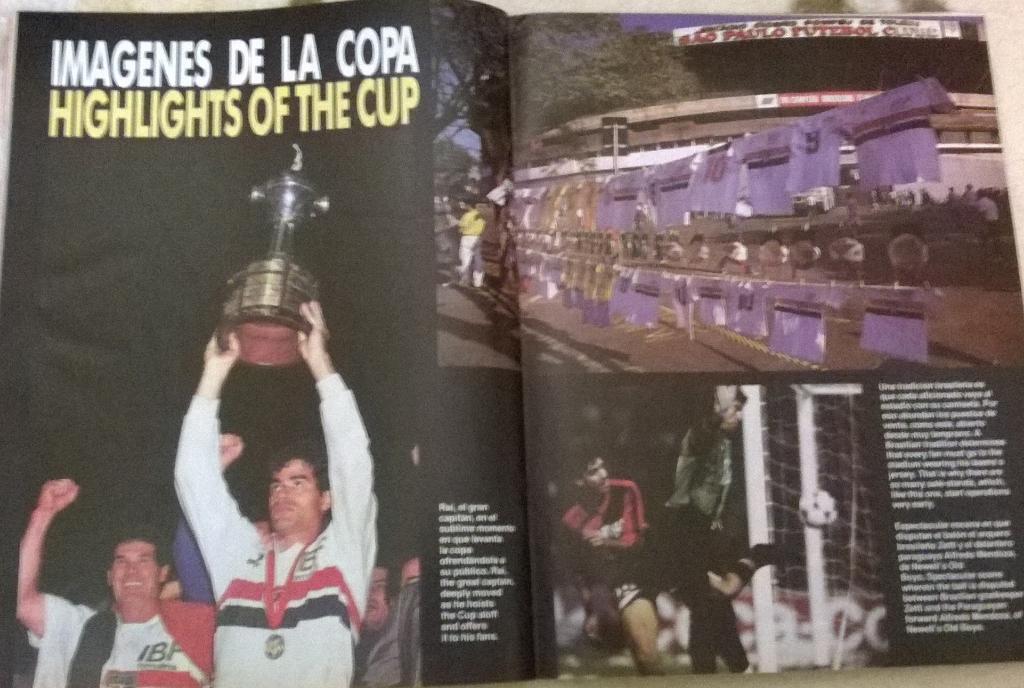 Журнал Конфедерации Футбола Южной Америки 1992 г. 1