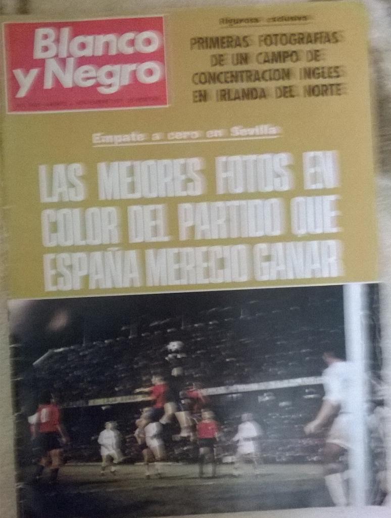Журнал Blanco y Negro 1971 г. Испания.