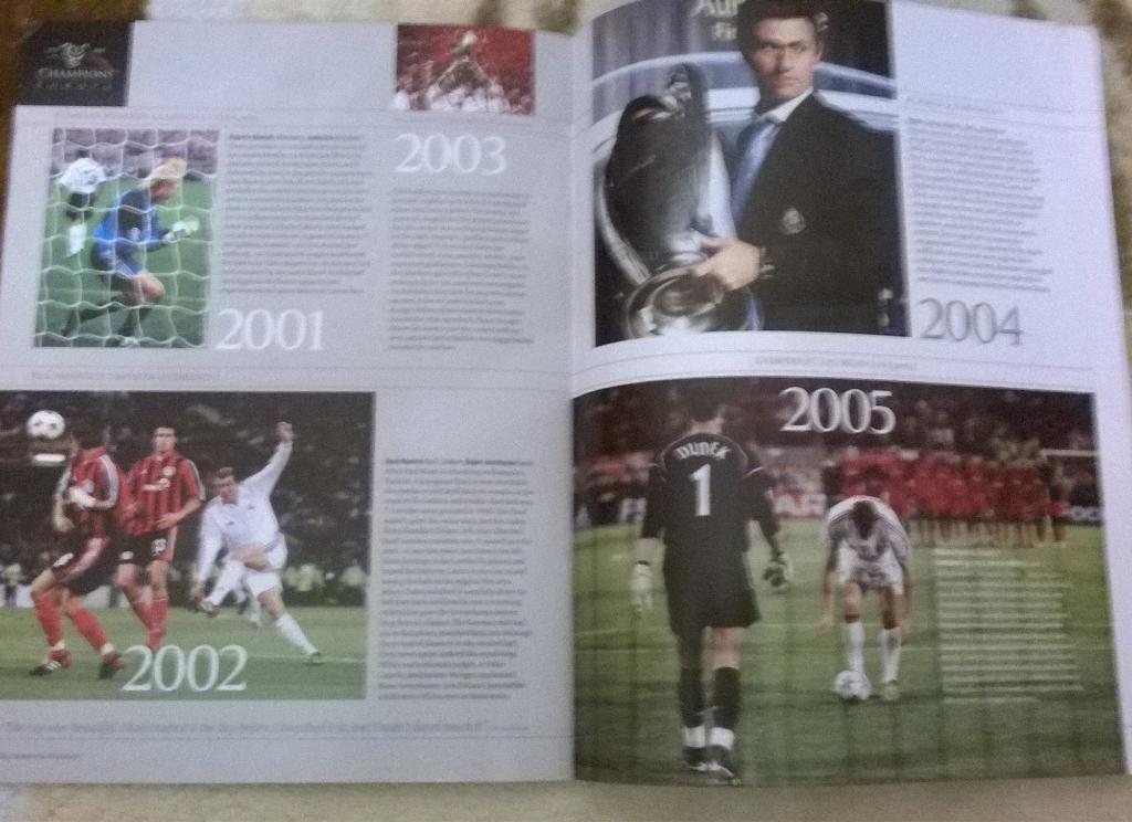 Журнал Champions of Europe 2005 г. 2