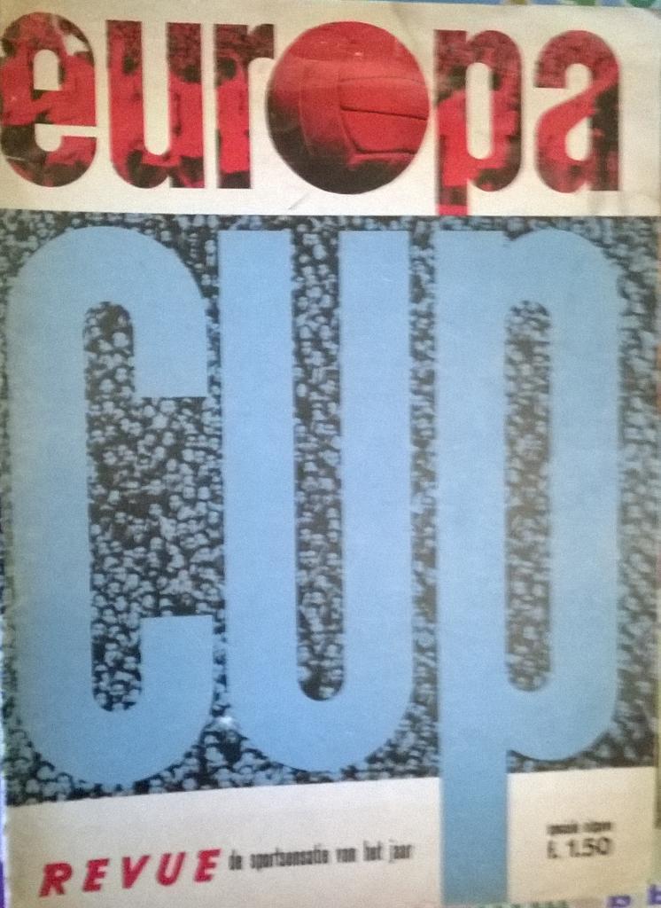 Журнал EUROPA CUP Нидерланды 1962 г.