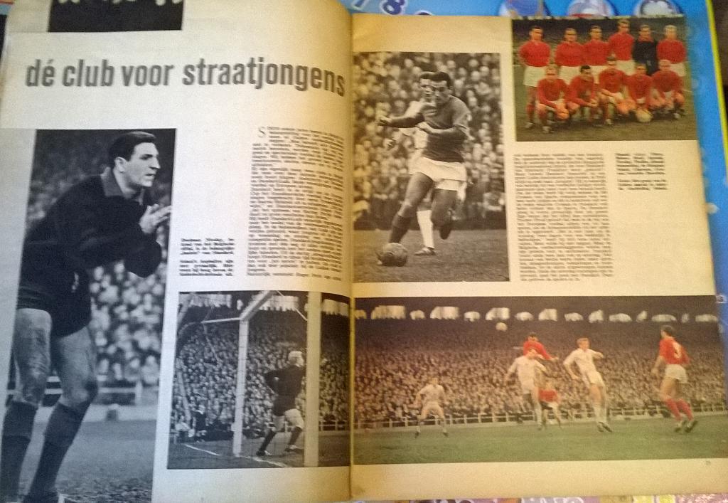 Журнал EUROPA CUP Нидерланды 1962 г. 2