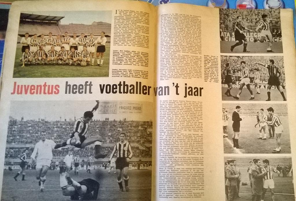 Журнал EUROPA CUP Нидерланды 1962 г. 6
