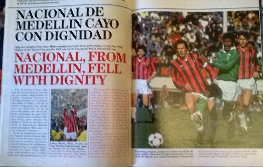 Журнал Конфедерации футбола Южной Америки №12 март 1990 г. 2