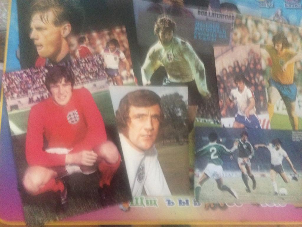Постеры из английских футбольных журналов