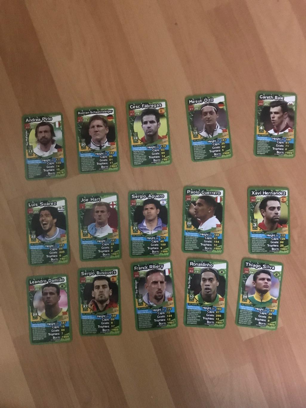 Карточки Top Trumps 2013/14