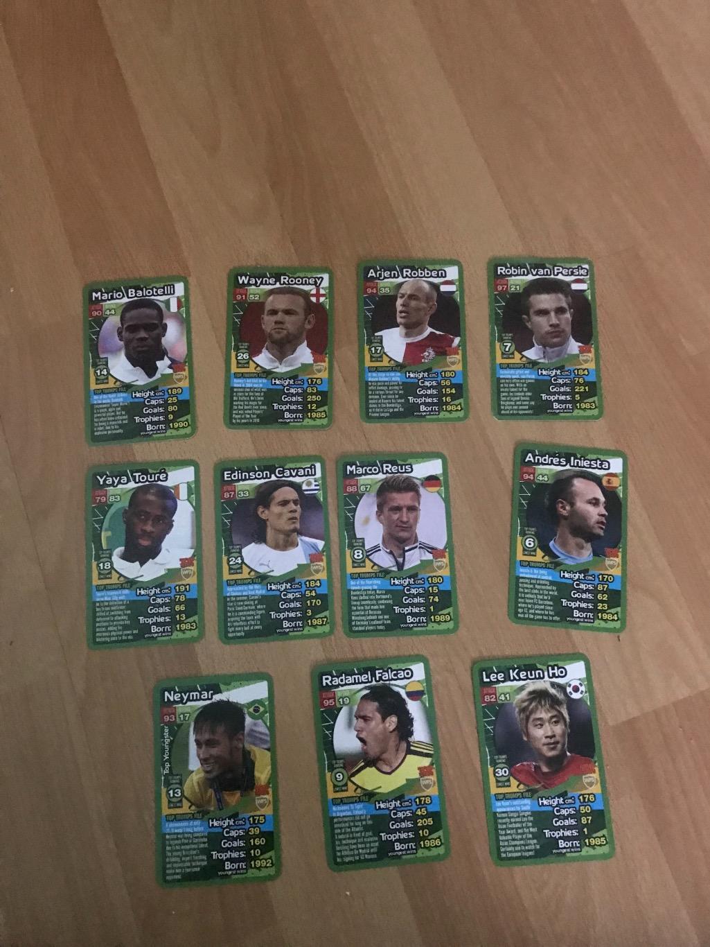 Карточки Top Trumps 2013/14 1