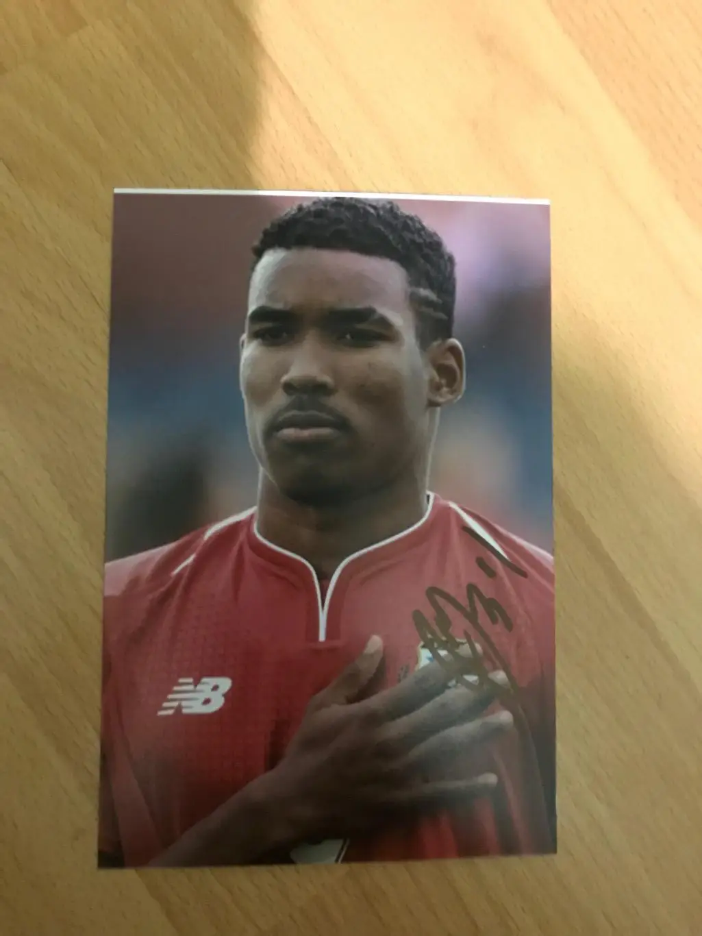 Автограф Едуардо Герреро