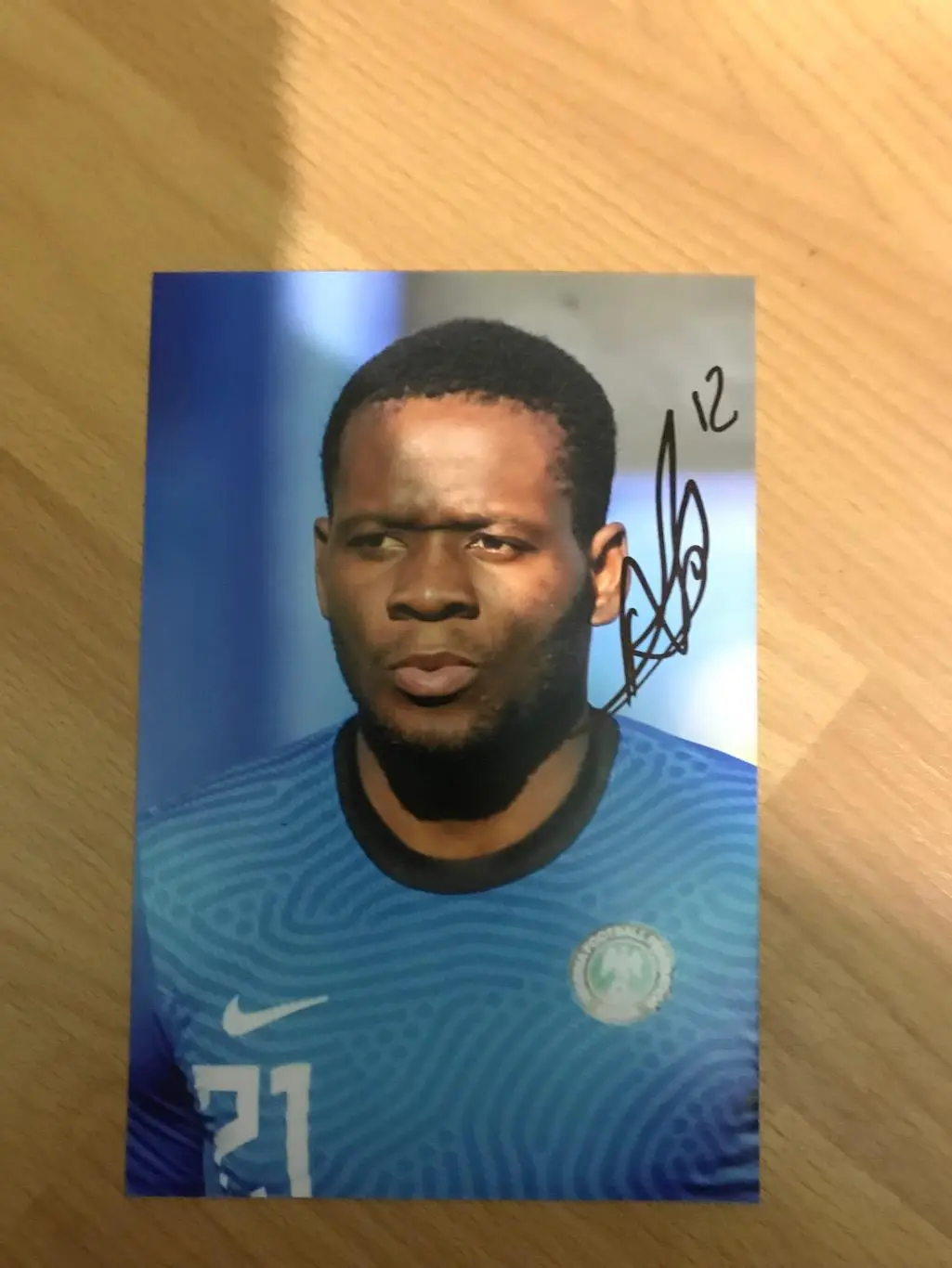 Автограф Chijioke Aniagboso