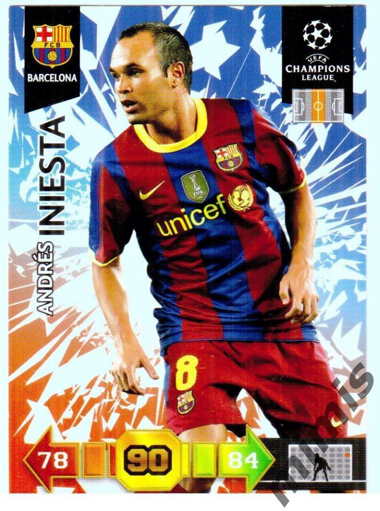 Лига чемпионов 2010/2011. Андрес Иньеста (Барселона)