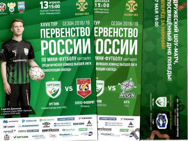 Нижний Новгород: Оргхим (мини-футбол) - Старт (хоккей с мячом) 2019 товарняк