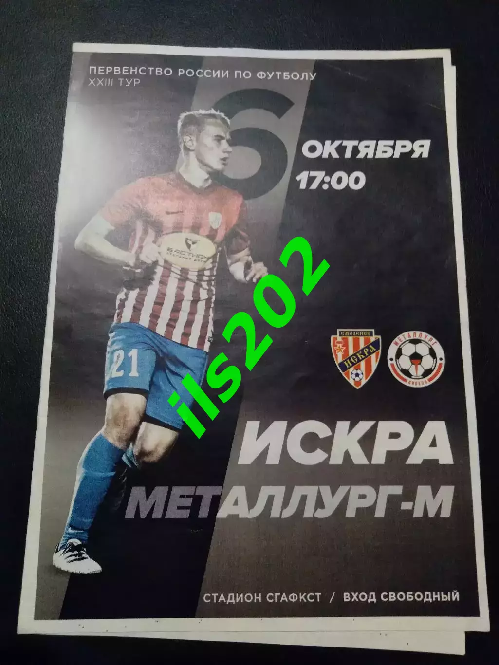 Искра Смоленск - Металлург-М Липецк 2018 лфл официальная