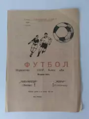 Новолипецк Липецк - Искра Смоленск 1978