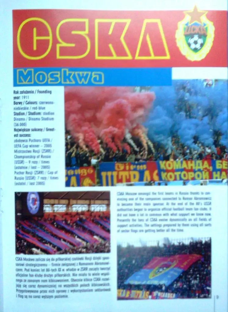 Польша 2006 турнир фанатов / ЦСКА Москва Торпедо Минск и другие 1