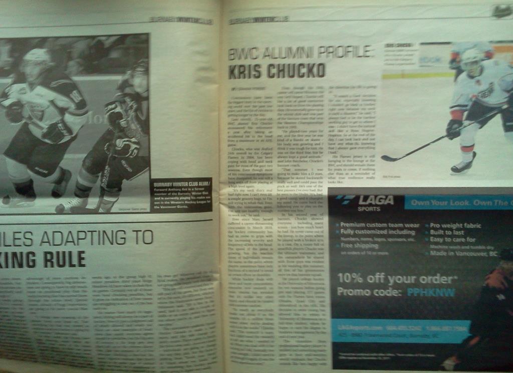 хоккей газета ноябрь 2011 Канада 5