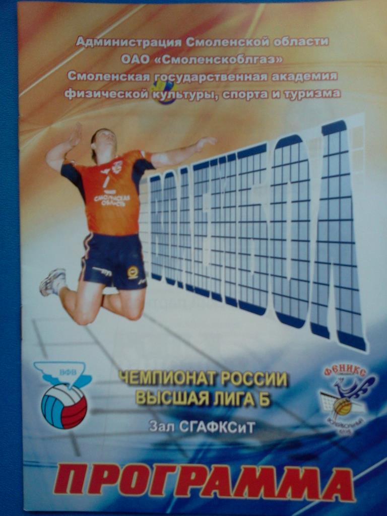 волейбол Смоленск 2011 / 2012 4-й тур / участники в описании