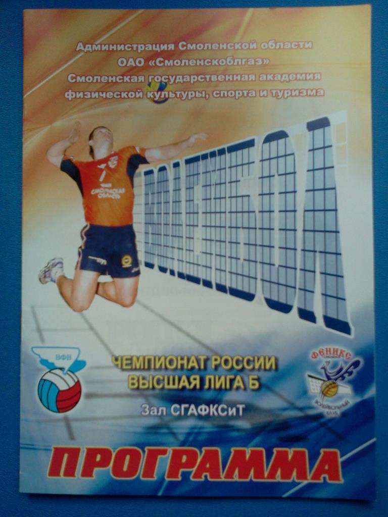 волейбол Смоленск 2011 / 2012 1-й тур / участники в описании