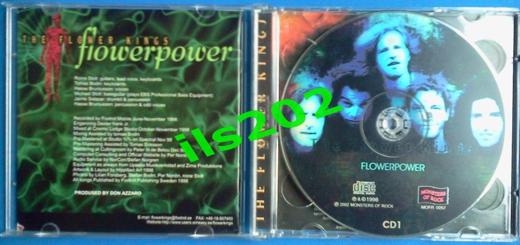CD-диск FLOWER KINGS = Flowerpower = 2CD 1
