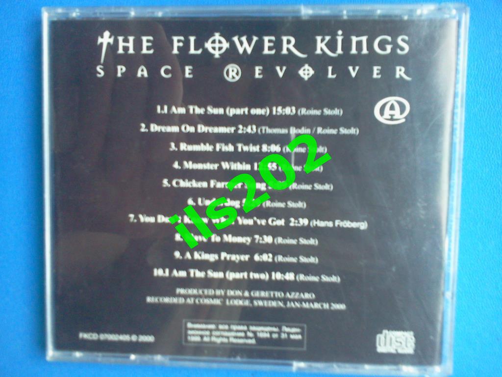 CD-диск FLOWER KINGS = Space Revolver = 2