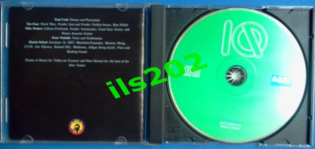 CD-диск IQ = The Wake = 1