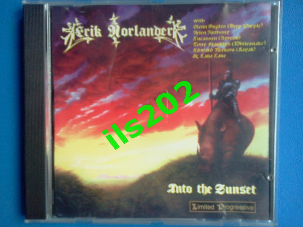 CD-диск ERIK NORLANDER = Into The Sunset =