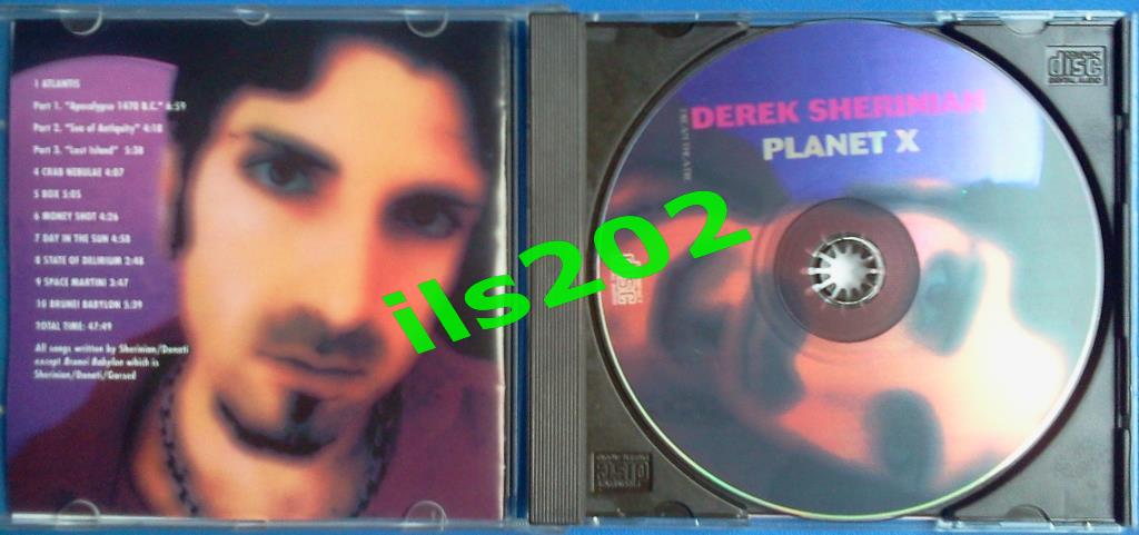 CD-диск DEREK SHERINIAN = Planet X = 1
