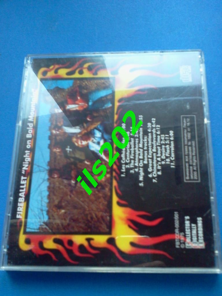 CD-диск FIREBALLET = Night On Bald Mountain = 2