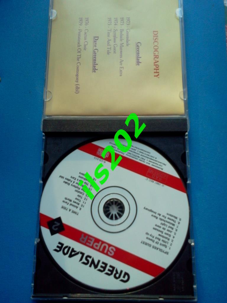 CD-диск GREENSLADE = Spyglass Guest / Time & Tide= 1