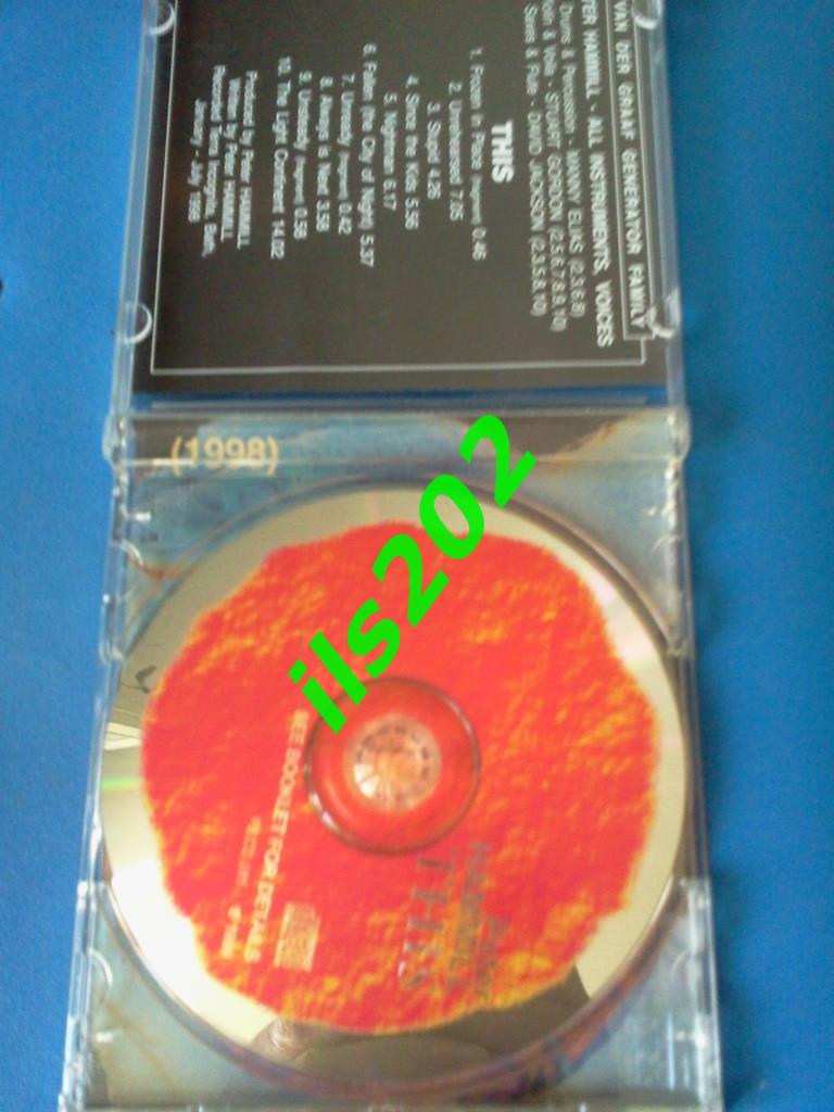 CD-диск HAMMILL Peter = This = 1