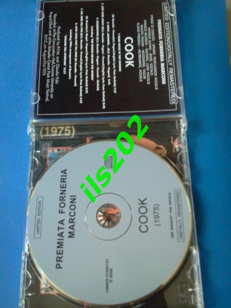 CD-диск PFM = Cook = 1