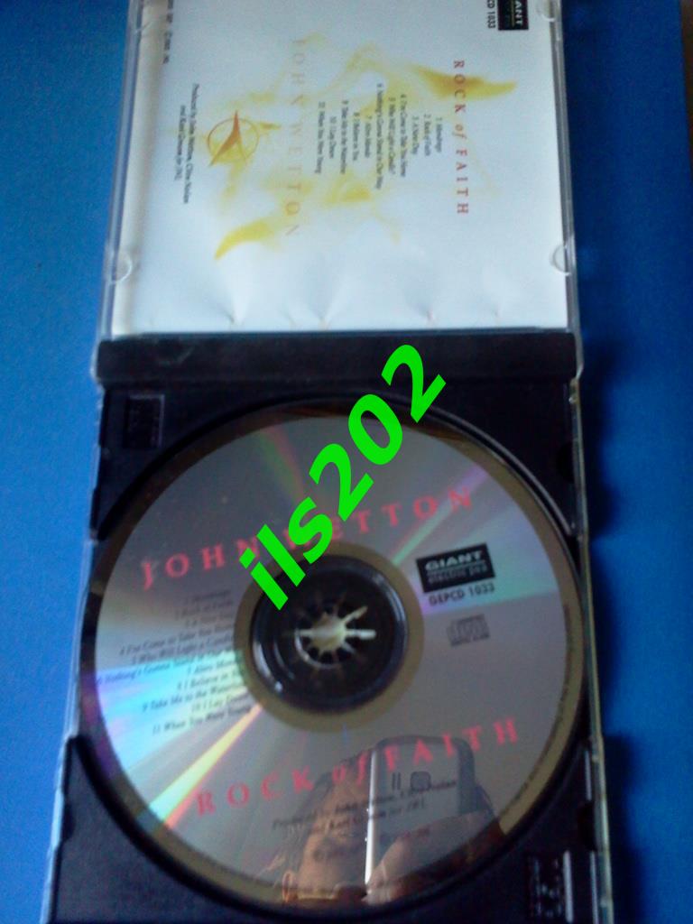 CD-диск WETTON John = Rock Of Faith = 1