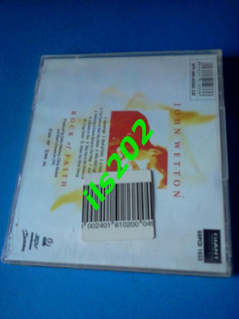 CD-диск WETTON John = Rock Of Faith = 2