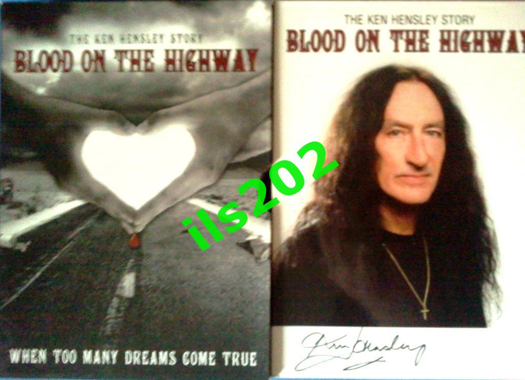 2DVD HENSLEY Ken with LIVE FIRE in concert & making = Blood On The Highway = 1