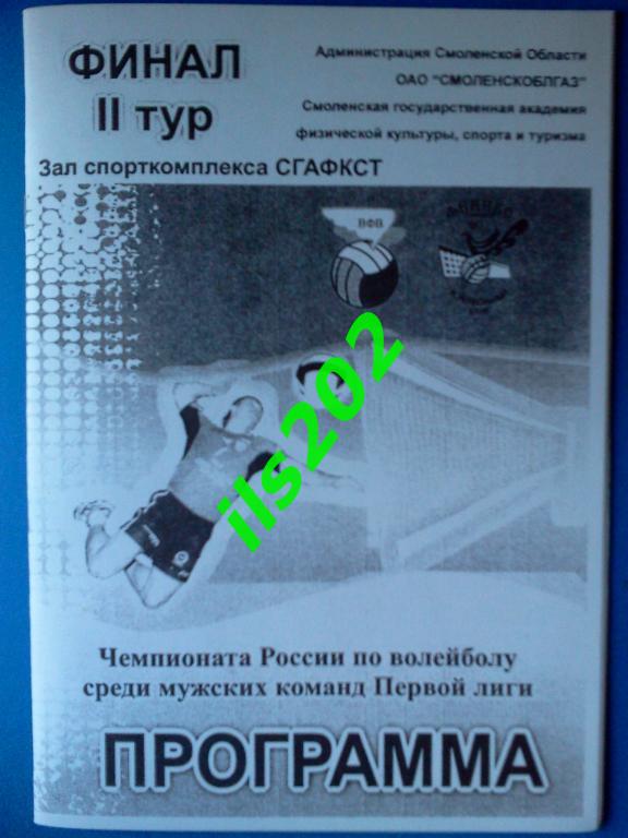 волейбол 2010 тур Смоленск / Владикавказ Махачкала Калуга Уфа Набережные Челны