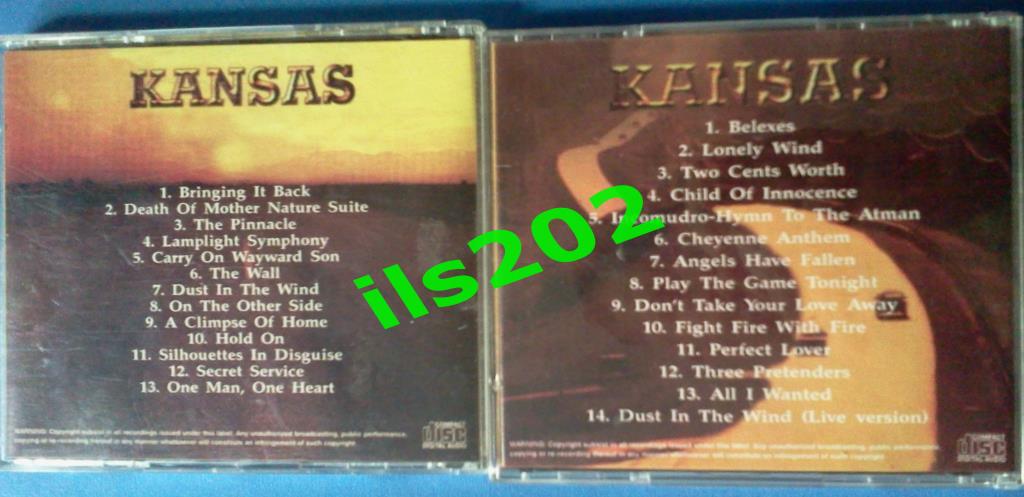 2 CD / KANSAS = Platinum = volume 1 и 2 2