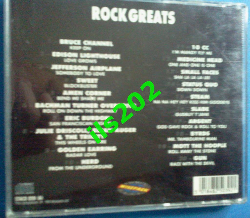 CD ROCK GREATS / 20 of the cream of rock / СБОРНИК 2
