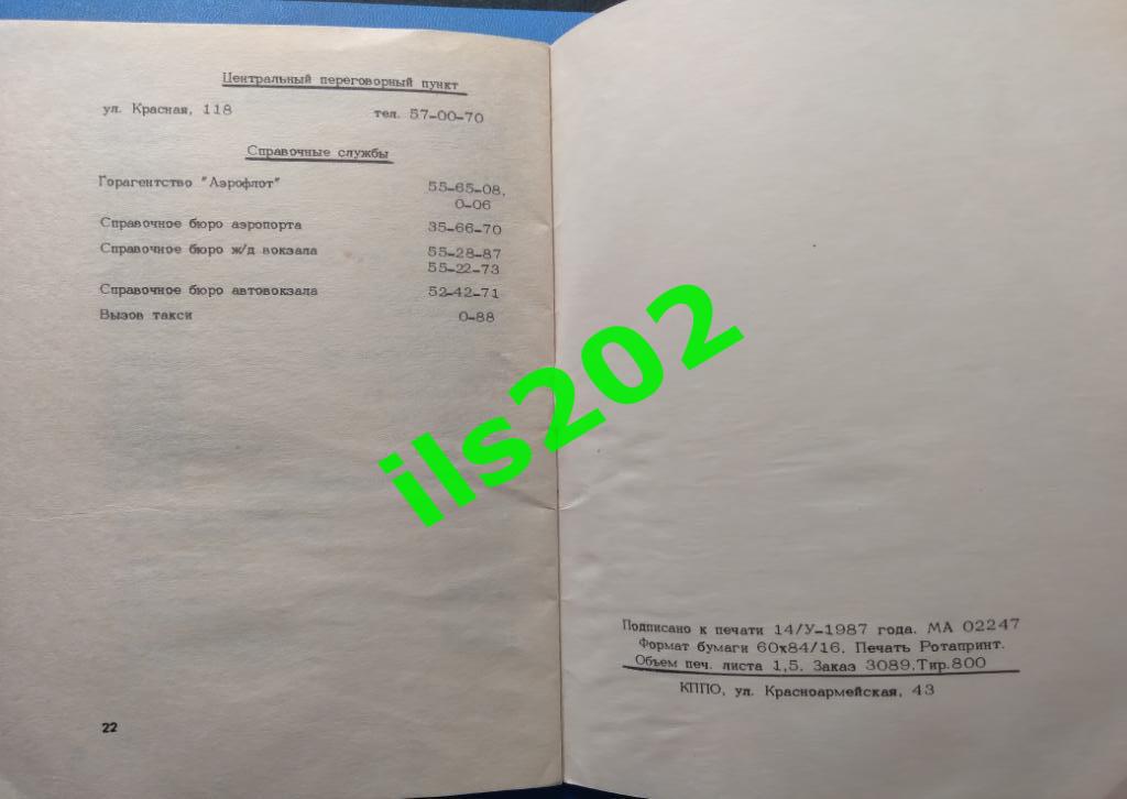 Краснодарский край 1987 турнир I всесоюзные сельские игры учащихся спортшкол 5