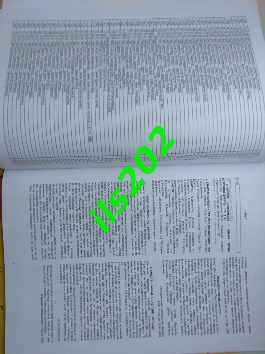 1968 классБ первая зона РСФСР Антология отечественного футбола === ТРИ КНИГИ 5