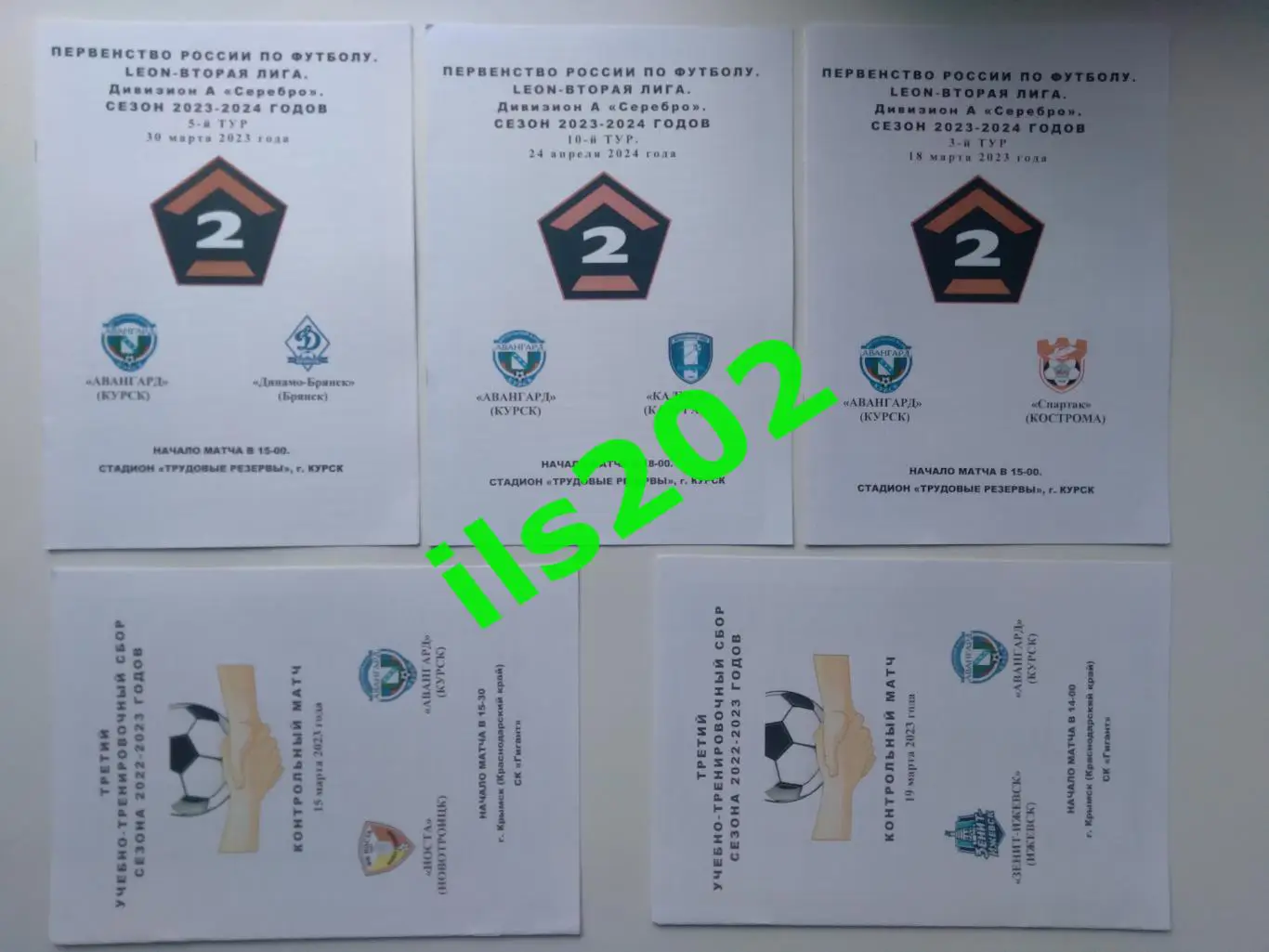 Авангард Курск - Спартак Кострома 2023 / 2024 авторская