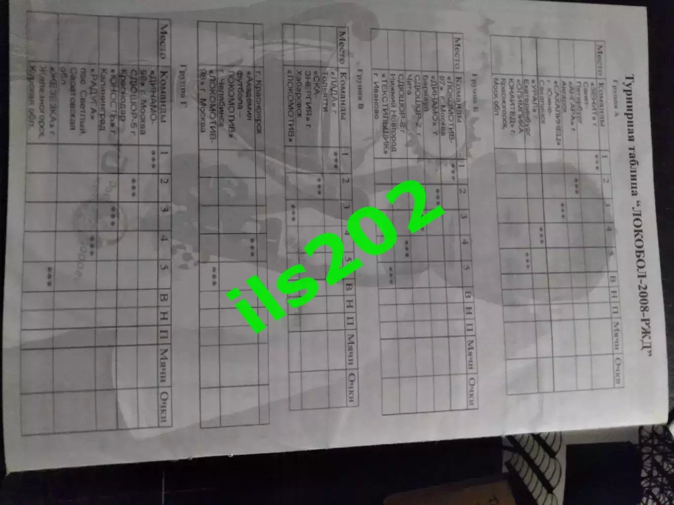 Москва 2008 турнир детских команд Локобол суперфинал 3